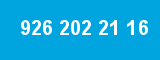 926 202 21 16
